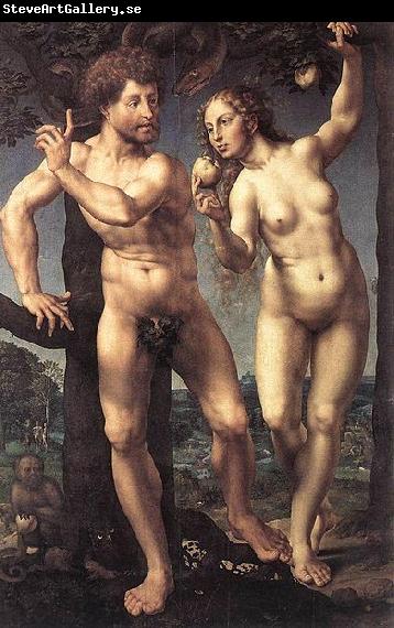Jan Gossaert Mabuse Adam and Eve